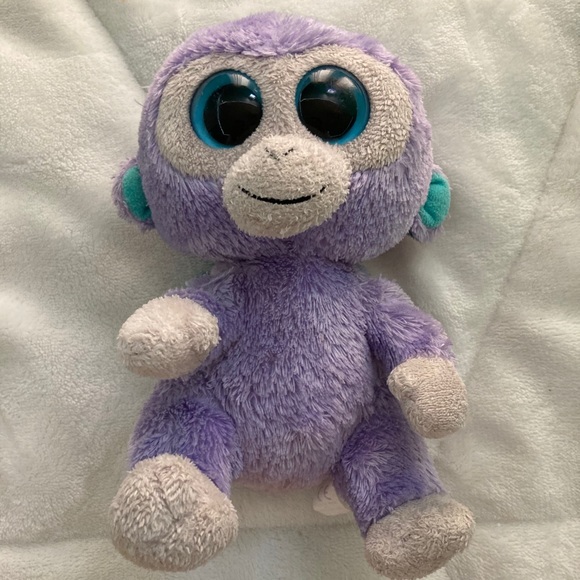 Purple Monkey Ty Beanie Baby